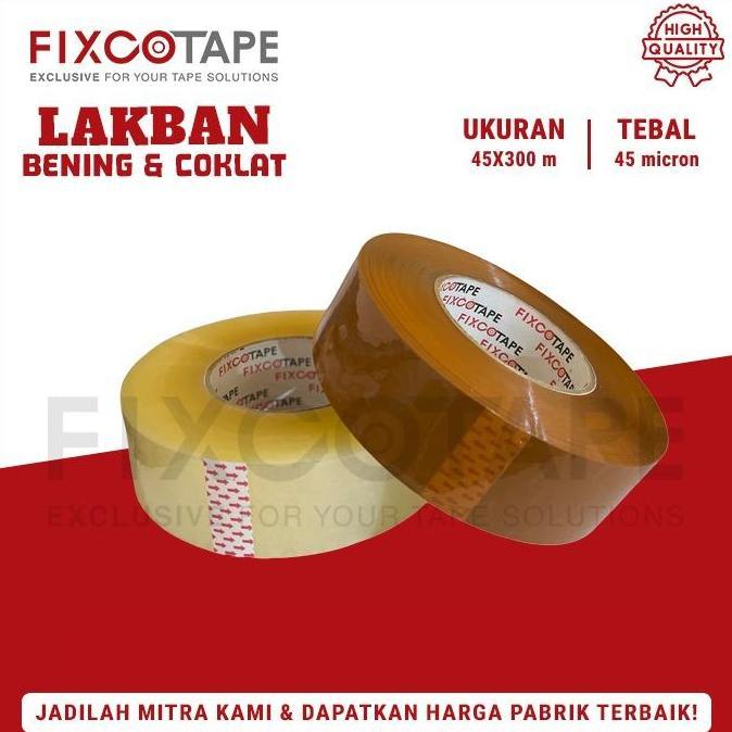 LAKBAN JUMBO TEBAL 45MM X 300M FULL,HARGA PABRIK..