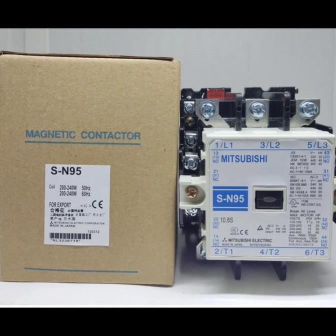 pt.dewicitraresmi / Contactor Mitsubishi SN95 SN95 SN 95 SN95 220v Diskon