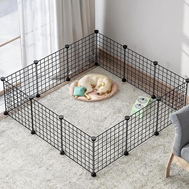 Pagar Peliharaan Kandang Anjing Kandang Dalam Ruangan Pagar Anjing Pagar Anjing Kucing Penyambungan 
