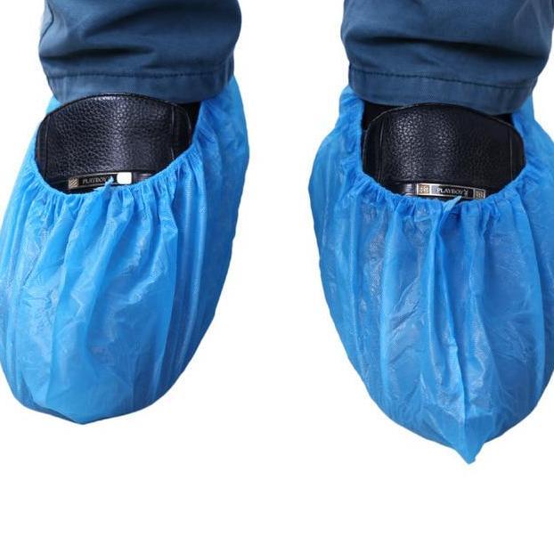 Lux- Disposable Shoe Cover Pe (Plastik)