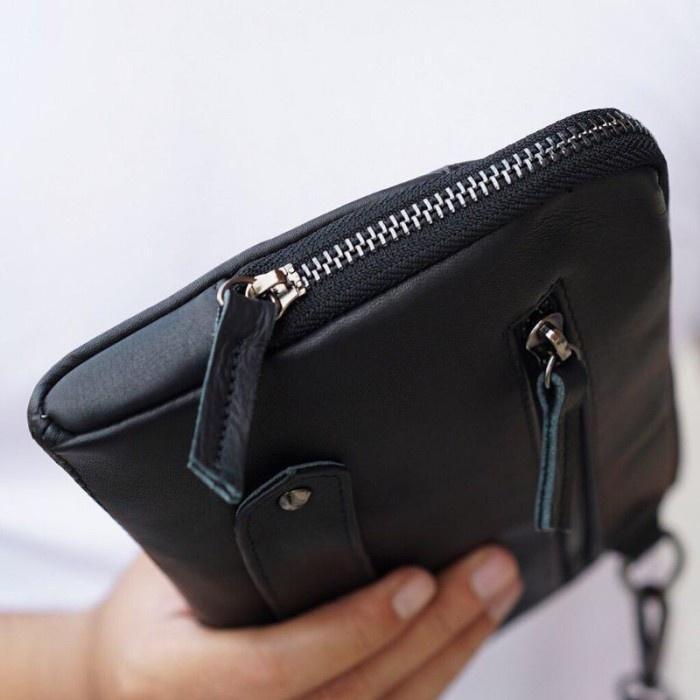 Tas Tangan Kulit Asli - Tas Pria Kulit - Hand Bag Kulit Asli Premium Ee