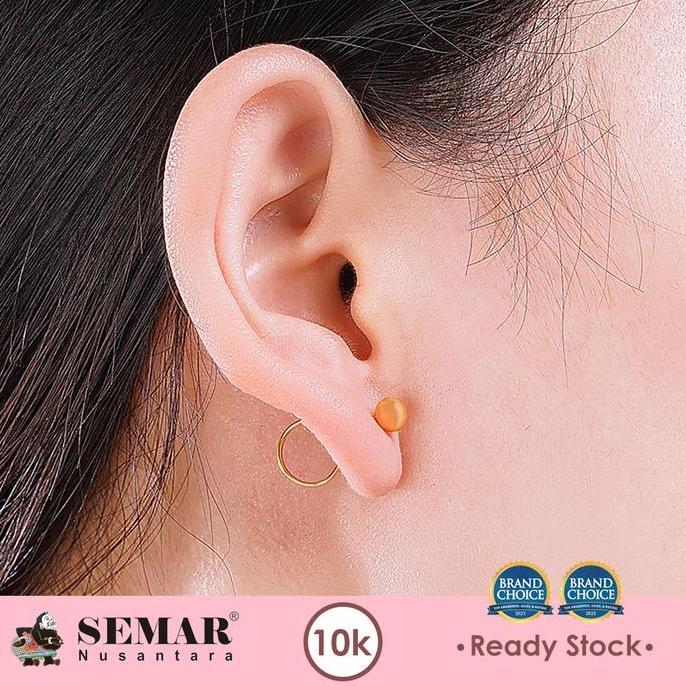 Tevanikarya - Anting Emas Toge Mrican Gold 10K Semar Nusantara