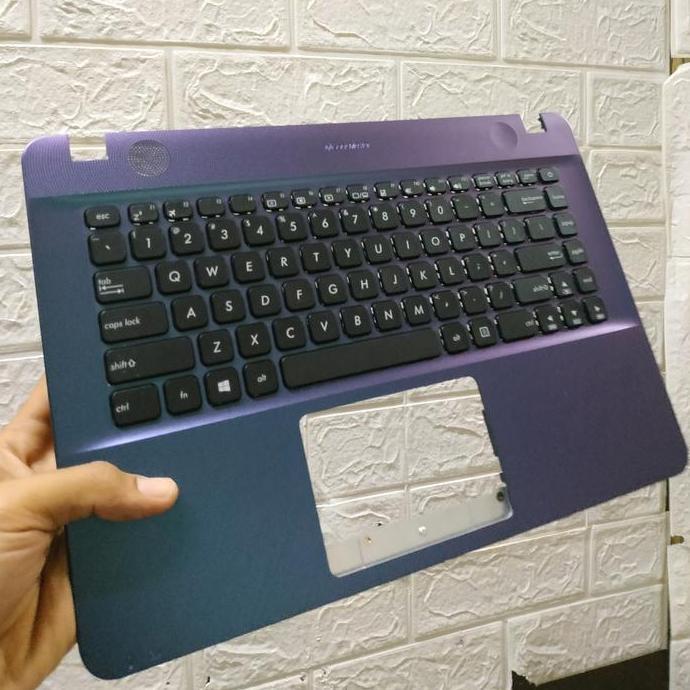 Frame Keyboard Asus X441N X441 X441Ua X441M Biru Tua Original