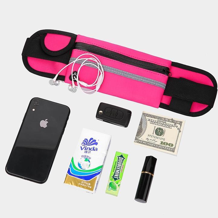 CUCI GUDANG TAS PINGGANG LARI RUNNING BELT OLAHRAGA PRIA WANITA ANTI AIR HOLDER BOTOL MINUM