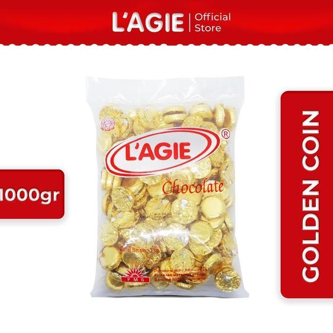 Lagie Golden Coin Kismis Coklat Kiloan 1Kg