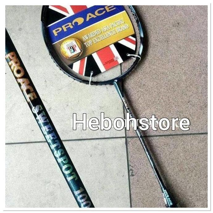Raket badminton pro ace ss 1000 komplit original