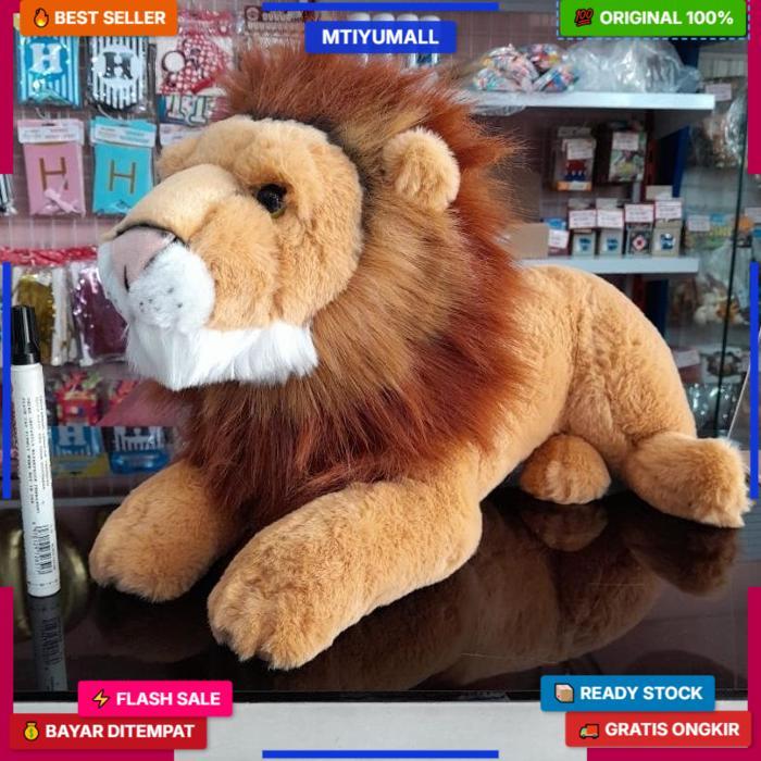 Boneka Harimau Putih Macan Tutul Baring Duduk White Tiger Leopard Jaguar Produk Viral