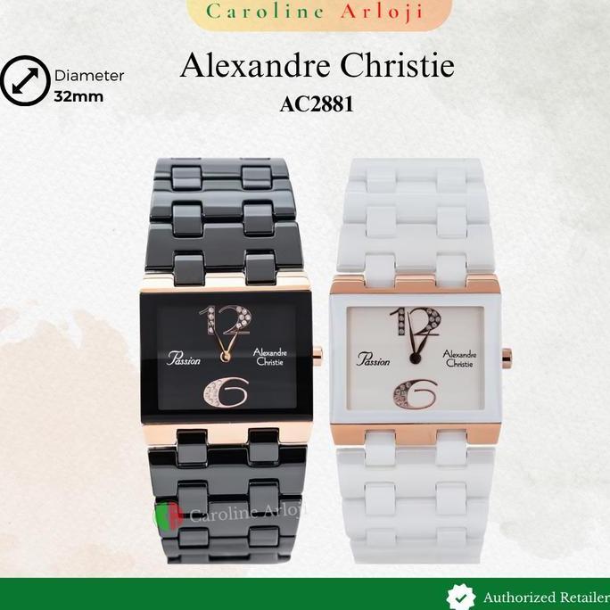 Jam Tangan Wanita Alexandre Christie AC 2881 / AC2881 Original Garansi Resmi