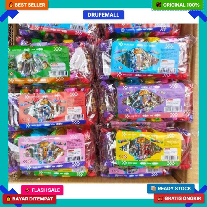 Slime Mainan Anak Slime Crystal Mud Slime Glitter Mainan Slime Bantal Murah Berkualitas