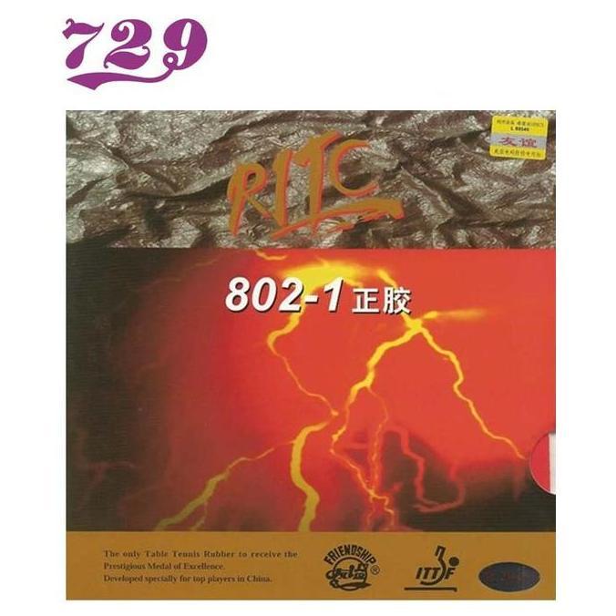 TERBARU - 729 Friendship Karet / Rubber RITC 802-1 2.0 mm / 2.2 mm (BINTIK PENDEK)