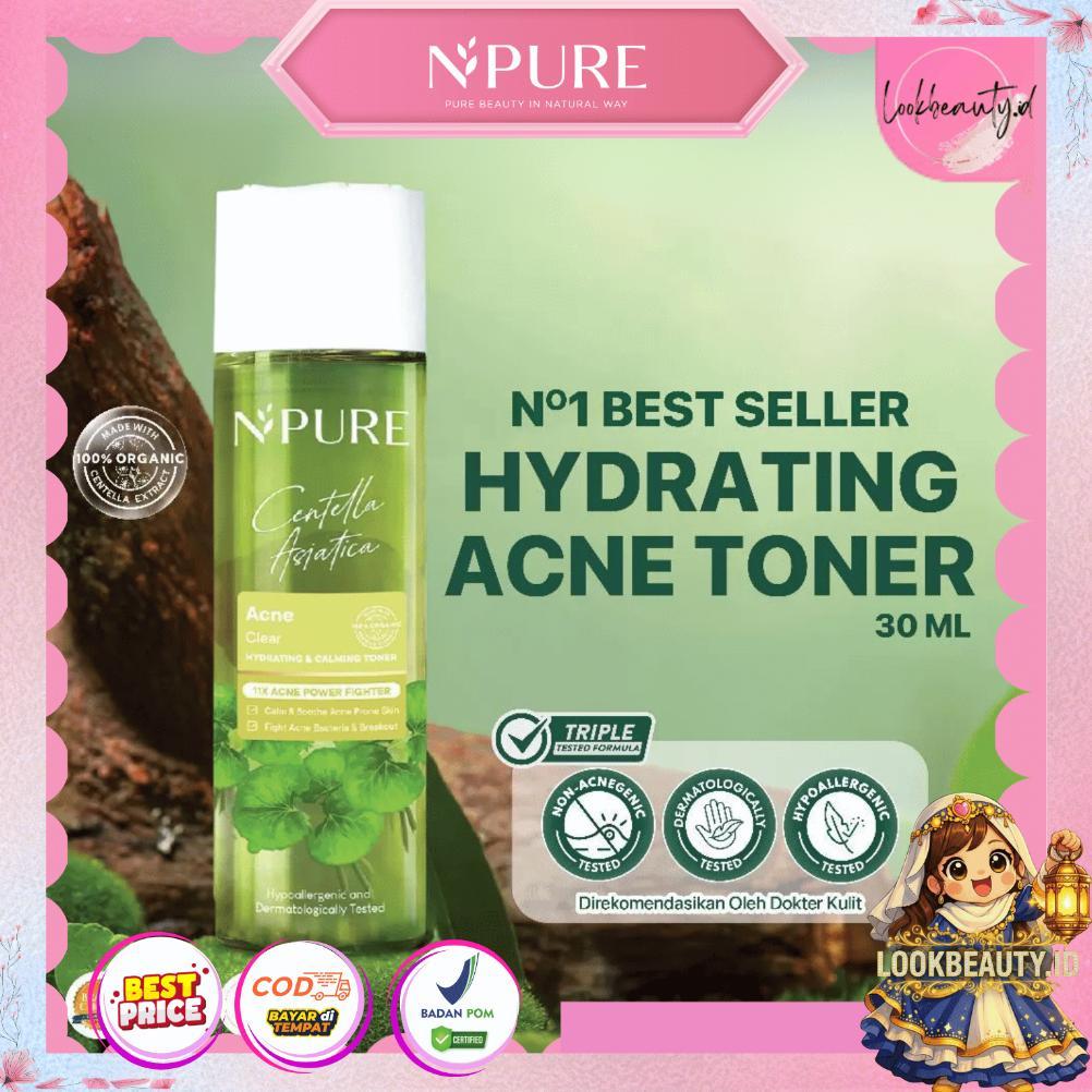 NPURE Face Toner Centella Asiatica (Cica Series)  npure toner kecil toner cica mini 30ml