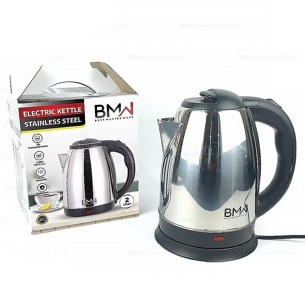 BIG PROMO BPG Teko Listrik Watt Kecil-Teko Listrik 2 liter stainlees-Anti karat - Low watt