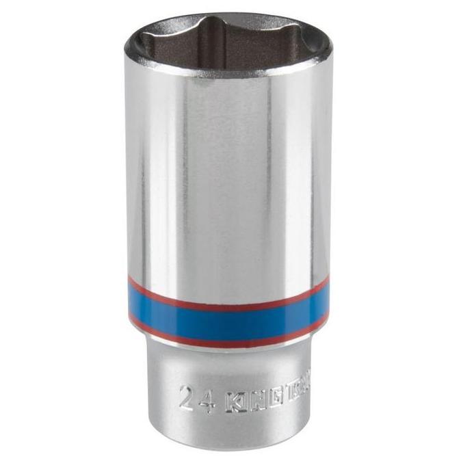 KING TONY 323524M 3/8" Hexagon Deep Socket 24 mm