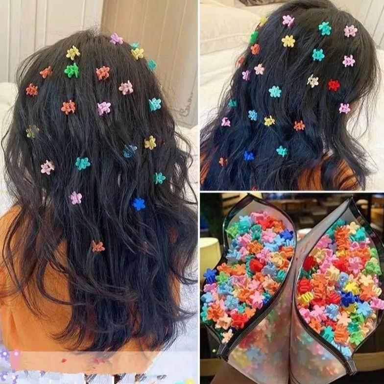 BESTPROMO JEPIT RAMBUT MINI ANAK FREE BOX / JEPITAN RAMBUT BABY / JEPITAN RAMBUT LUCU