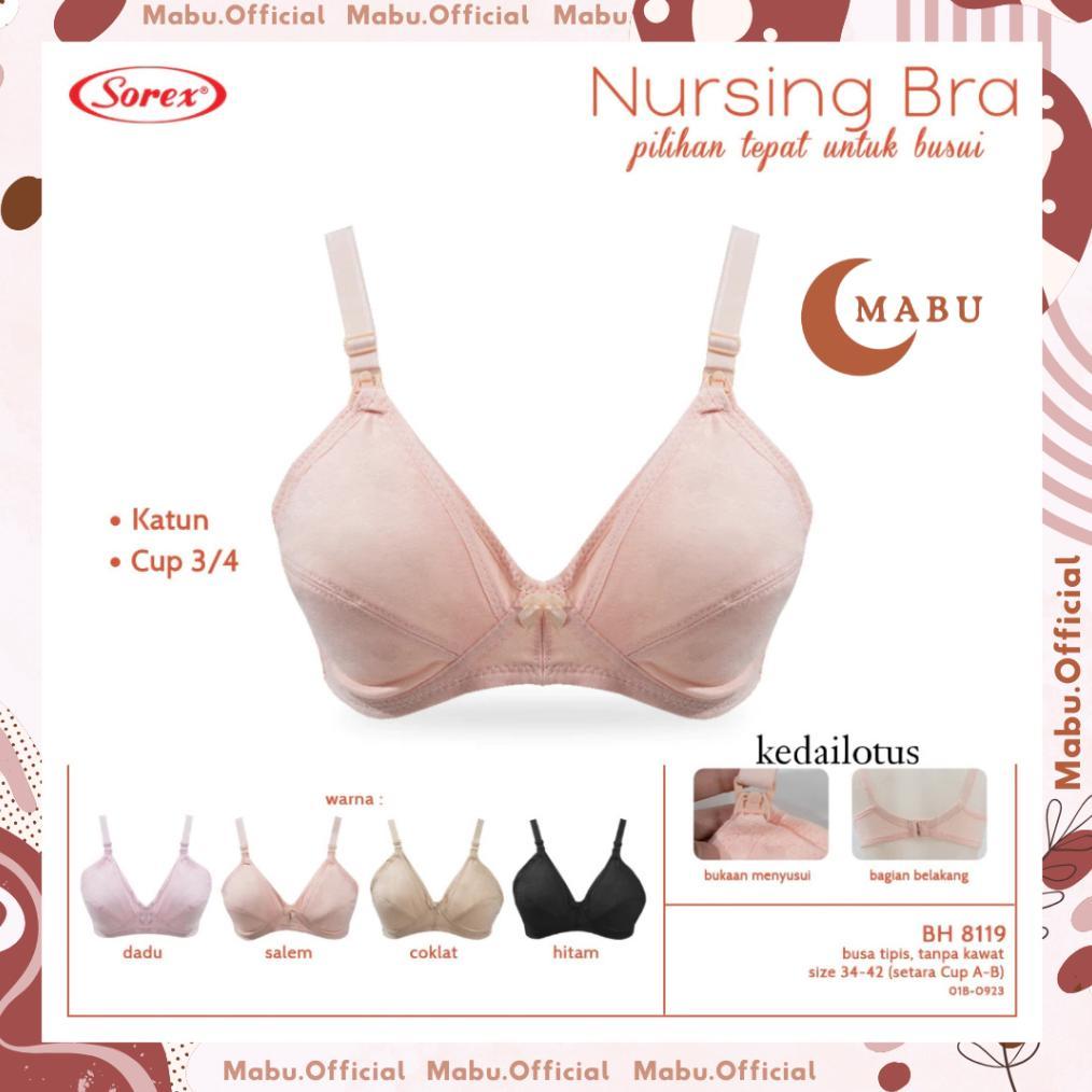 exclusive sorex breastfeeding bra 8119 / maternity bra