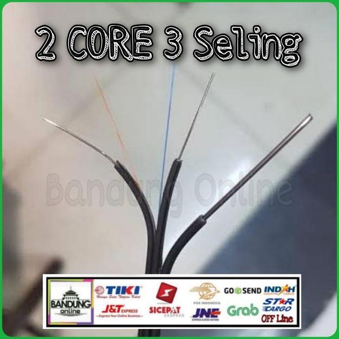 Kabel FO 2Core FTTH Dropcore 2 Core Fiber Optik