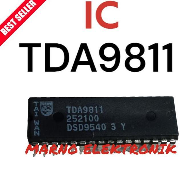 IC TDA9811 TDA 9811 TDA-9811 ASLI ORI ORIGINAL A2162