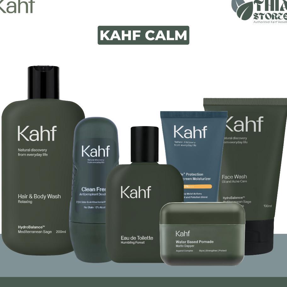 Paket Kahf Untuk Pria Jenis Kulit Berjerawat Paket Grooming Untuk Pria Kahf Lengkap