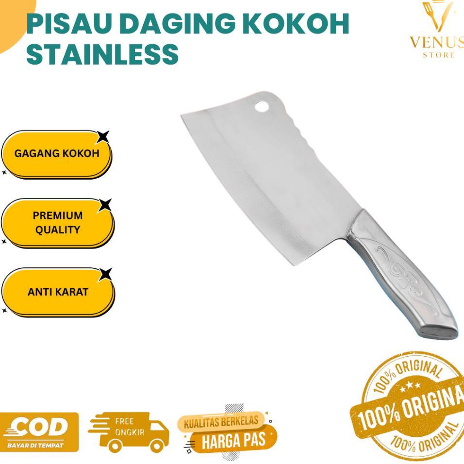 Pisau Pemotong Tulang  Sapi | Pisau Daging Tajam Serbaguna