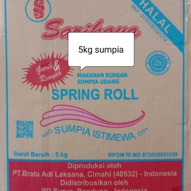 Sumpia Udang Spiring Roll Sarikaua 5 Kg