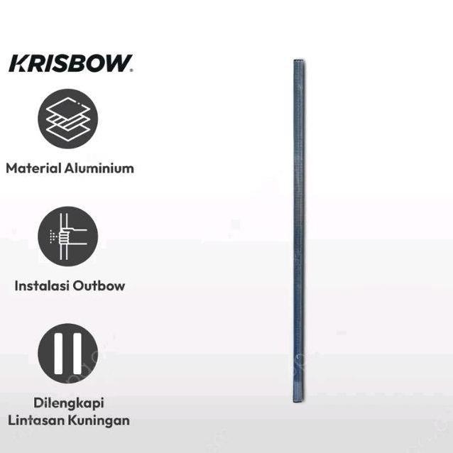 Krisbow 2 Mtr Part Rel Lampu Sorot High - Hitam Selempang Perabotan murah