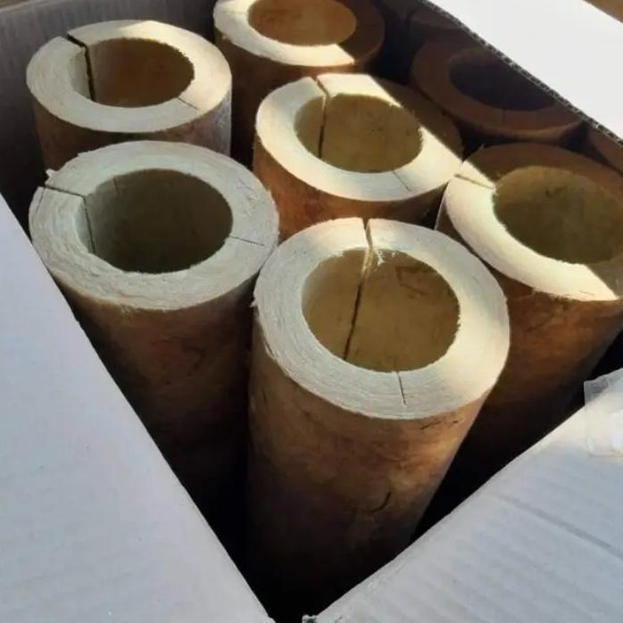 Rockwool Pipa uk 1/2" 3/4" 1" 11/4" 11/2" 2" 21/2" 3" 4" 5" 6" 8" 10" 12" 14" 16" 18" 20" Tebal 25mm