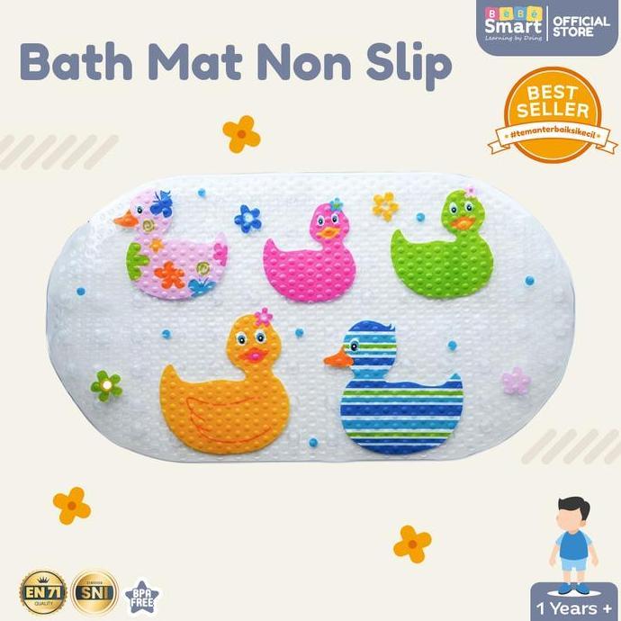 Alas Kamar Mandi Anti Slip | BEBE SMART Bath Mat Anti Slip | Anti Slip Kamar Mandi | Alas Mandi Bayi