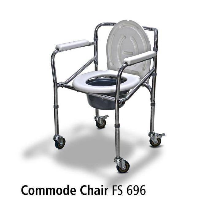 Kursi BAB Commode Chair Dengan Roda 696 OneMed