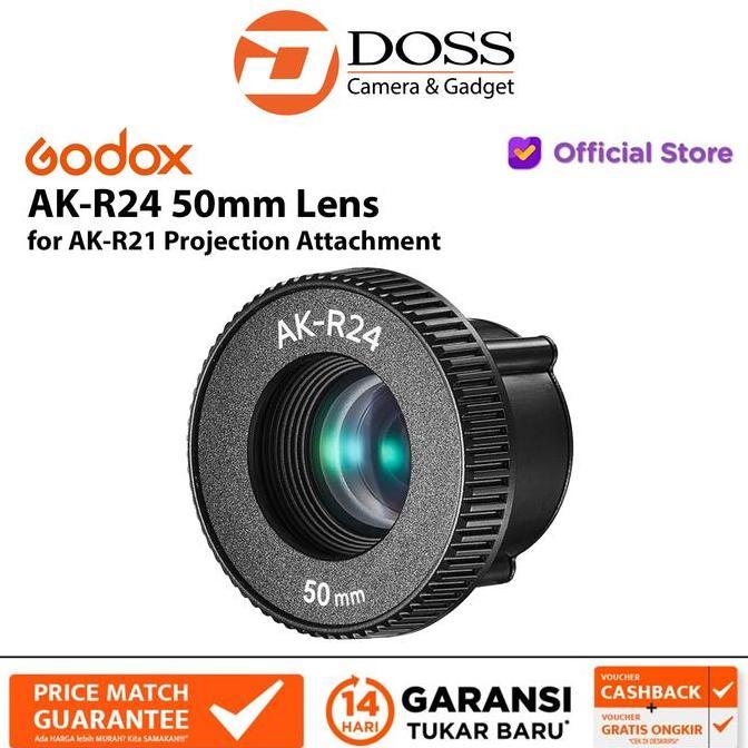Godox AK-R24 50mm Lens for AK-R21 Projection Attachment