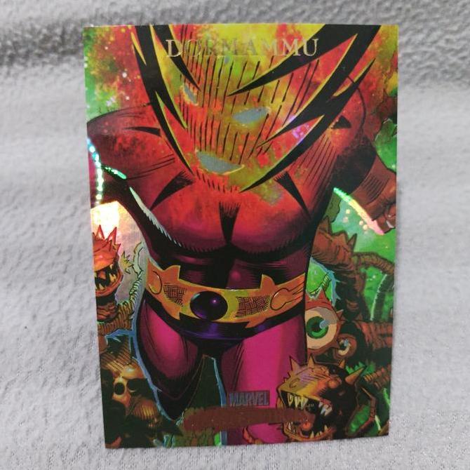Fleer marvel masterpieces 2007 dormammu foil