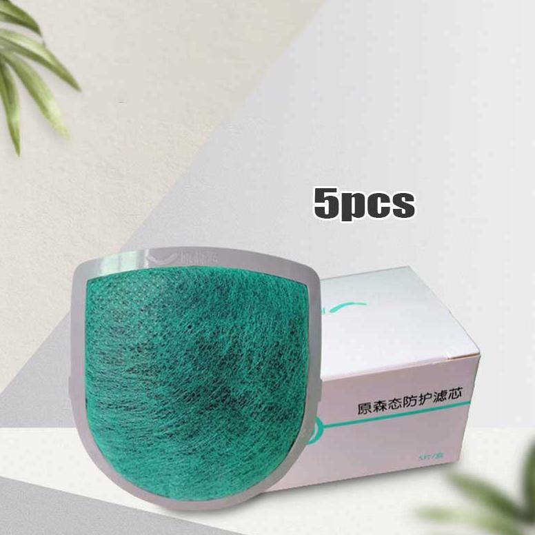 (Ram Lanc) 5PCS Xiaomi Masker HEPA  PM2.5 FIlter Masker Q5 Pro