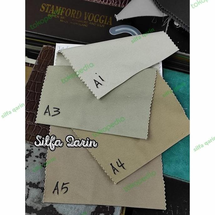 Kain Chinos Ori Stretch Import _ Kain Celana Chinos Stretch