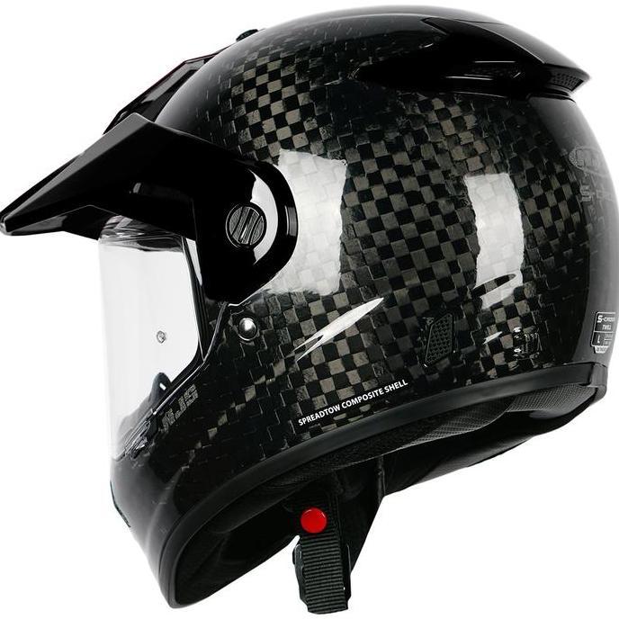 NJS S-CROSS CARBON SPREADTOW - Helm adventure touring
