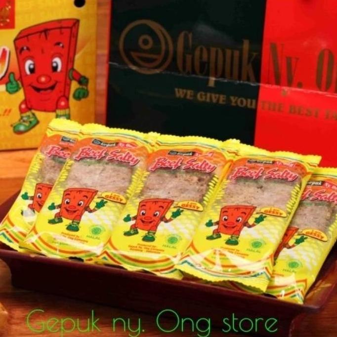 [] Gepuk Ny Ong rasa beef salty ( pengiriman ke luar kota )