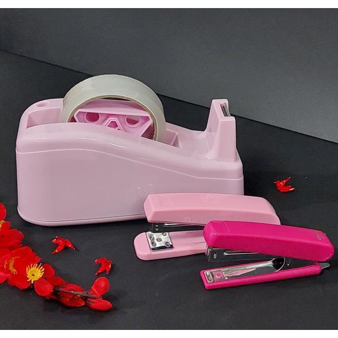 Korta- 1 Pcs Tape Dispenser Etona 3300  Cakepppp Ungu /Pink