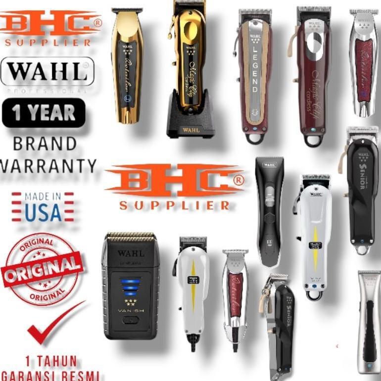 Wahl Cordless Original Super Taper Magic Clip Senior Legend Versa Tanpa Kabel Wireless Mesin Cukur R