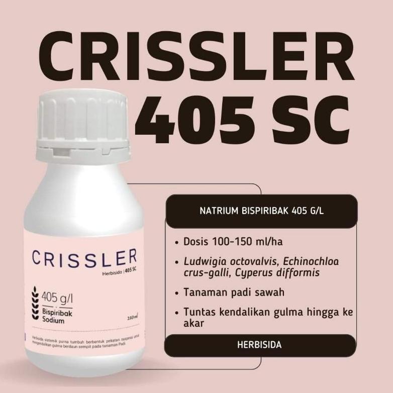 NEW Crissler 405SC 250ml Herbisida + Kaos Gratis [terbaik][terlaris]