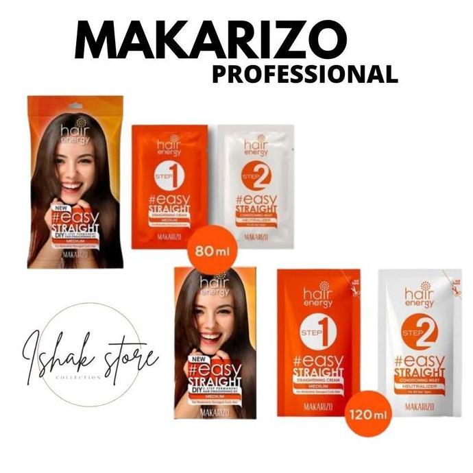 MAKARIZO HAIR ENERGY Easy Straight Cream Pelurus Rambut MAKARIZO Smoothing