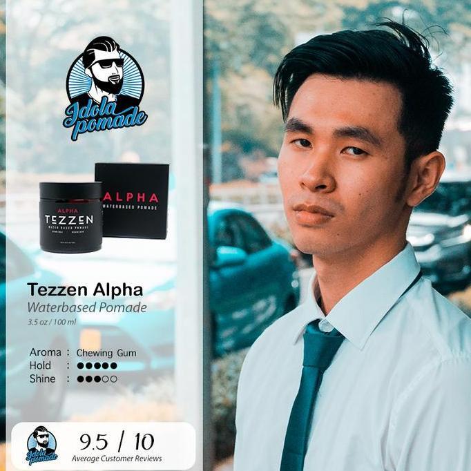 Tezzen Alpha Waterbased Pomade + Tezzen Comb + Pulpen