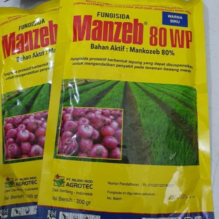 NEW OBAT HAMA ASLI MURAH AMPUH FUNGISIDA MANZEB 80WP WRNA BIRU 200GR ORIGINAL [terbaik][terlaris]