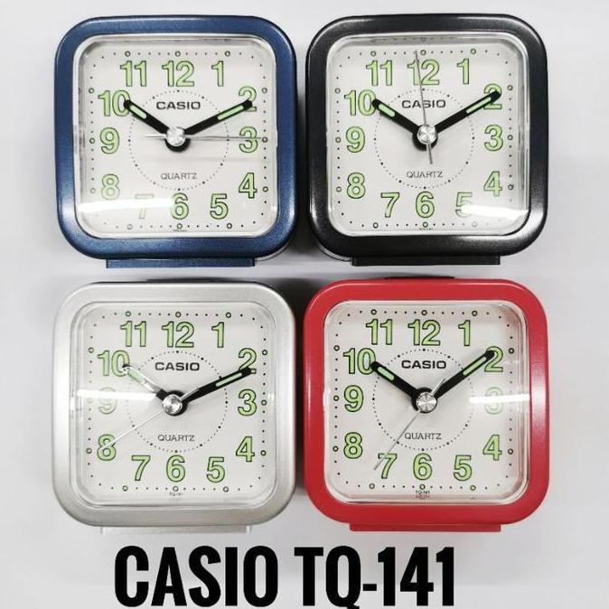 Termurah Casio Beep Alarm Tq 141 Jam Meja Weker