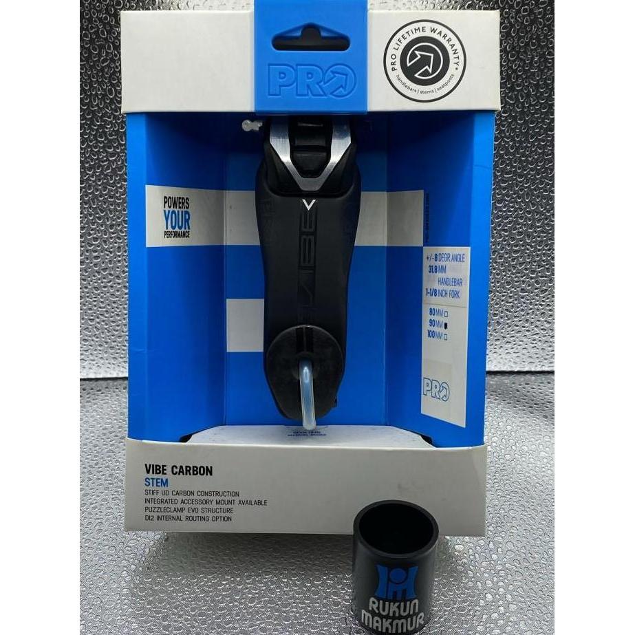 pt.elise / PRO VIBE Carbon Road Bike Handlestem - Stem Sepeda Balap RoadBike Shimano Di2 Compatible 