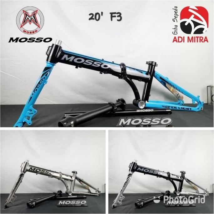 pt.elise / Mosso 20-F3 Frame Set Sepeda Lipat Folding Bike Disc Brake Diskon