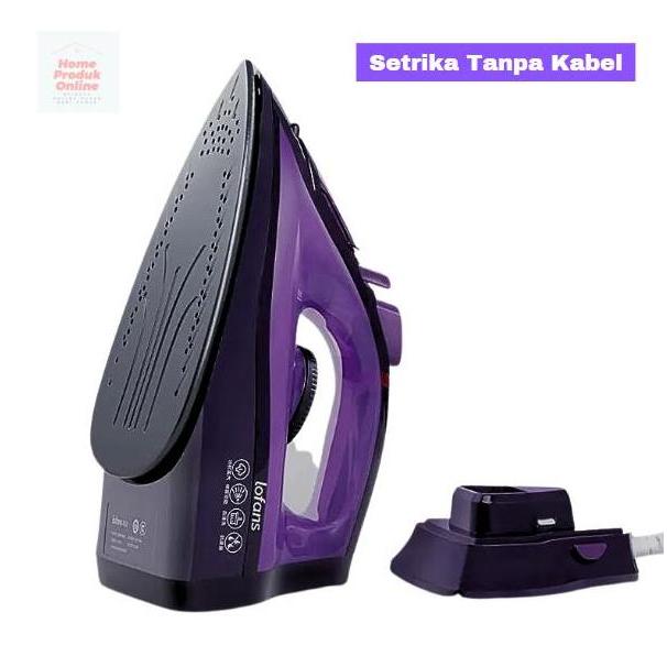 Promo Setrika Listrik Uap Portable Travel Nirkabel Tanpa Kabel Iron