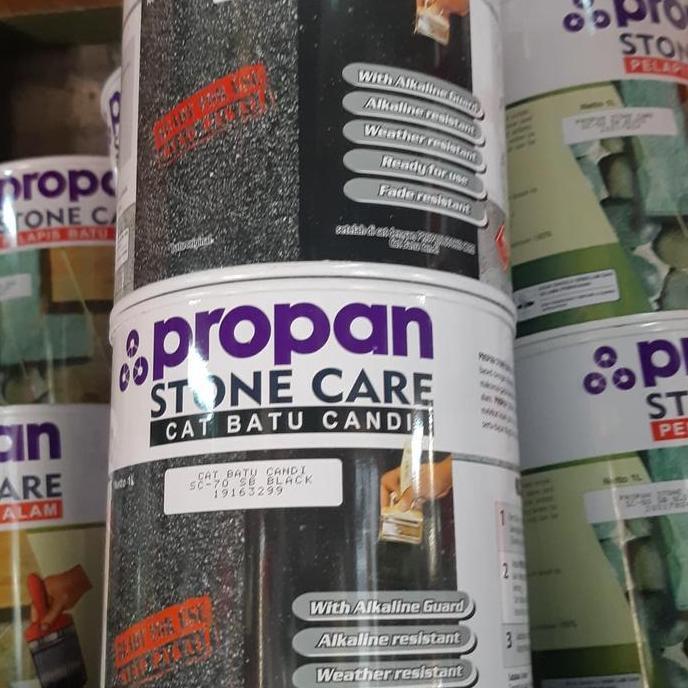 cahyanacanz - propan pelapis batu alam warna hitam cat batu candi Diskon