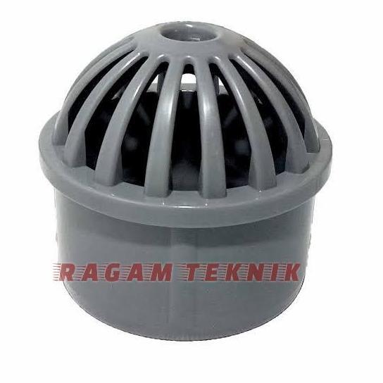 Gonew- Fluszo- Roof Drain 3" Pvc Saringan Talang Pipa Atap Plastik