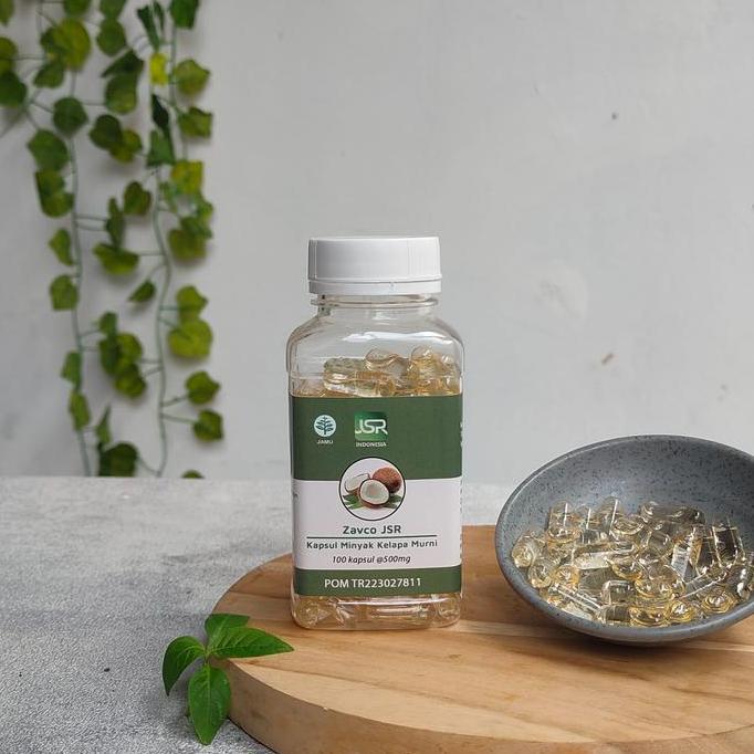 Youyou- Zavco (Virgin Coconut Oil) Vco 100 Kapsul Jsr Dr Zaidul Akbar