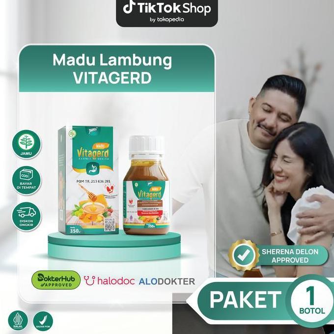 Youyou- Madu Vitagerd - Membantu Mengatasi Asam Lambung, Mual, Muntah Dan Gerd Anxiety (Cemas Berleb