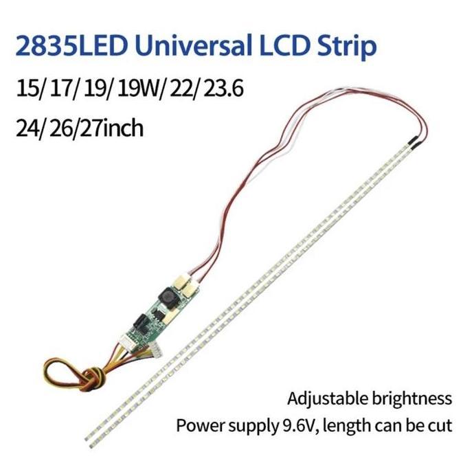 BACKLIGHT LED LIDI STRIP STRIPS UNIVERSAL MULTI PLUS INVERTER 533mm 3mm