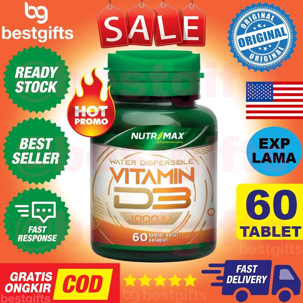 Nutrimax Vitamin D3 1000 Iu Vit D 1000Iu 60 Tablet